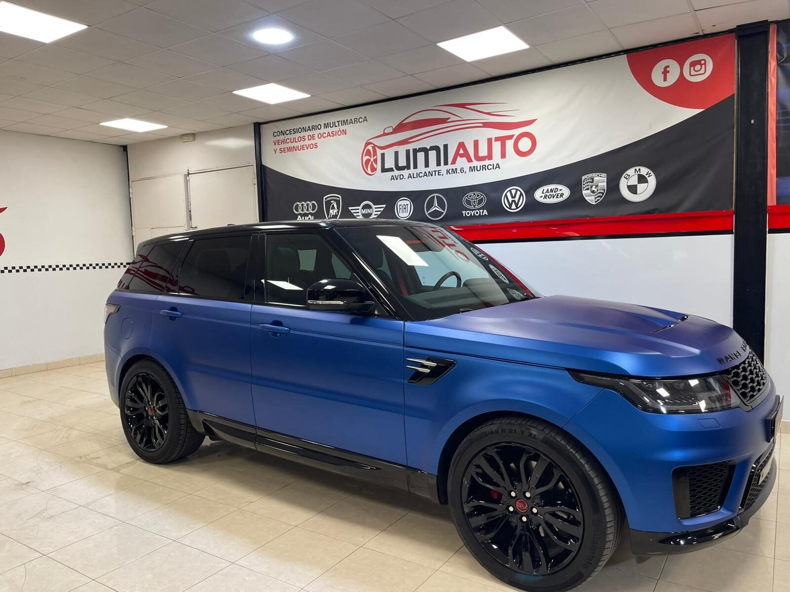 LAND-ROVER RANGE ROVER SPORT SVR 300 CV