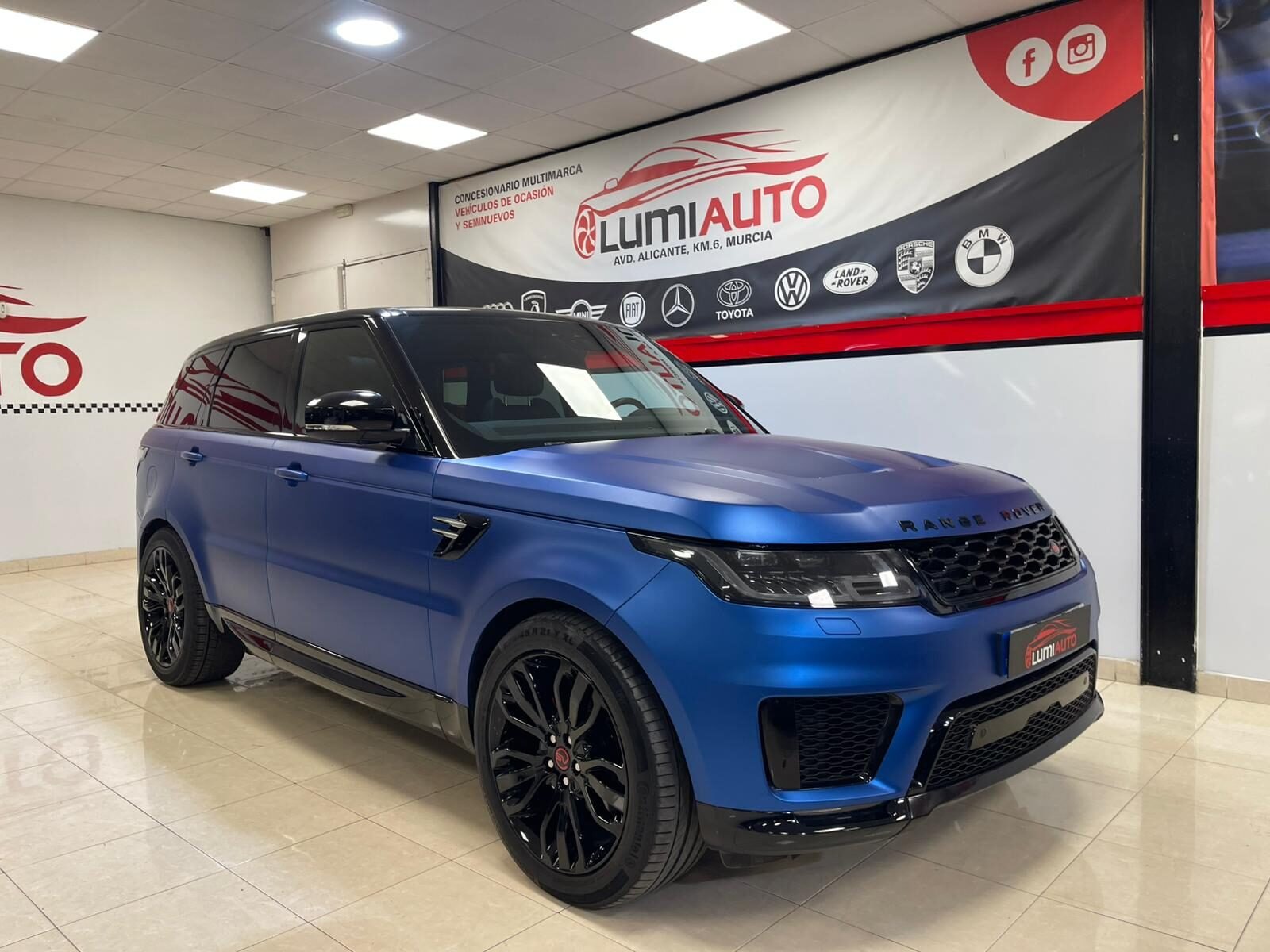 LAND-ROVER RANGE ROVER SPORT SVR 300 CV